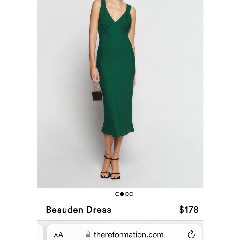 Reformation Beauden Dress Size Small